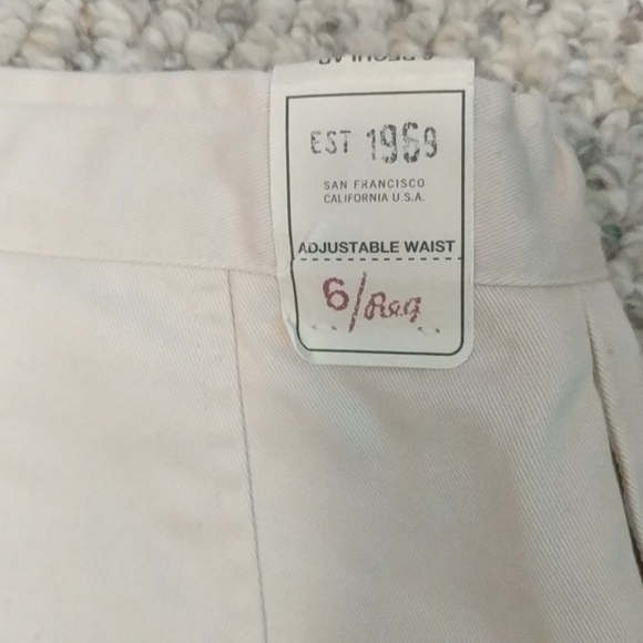 Girls GAP pleated khaki uniform skirt with shorts - Picture 6 of 6